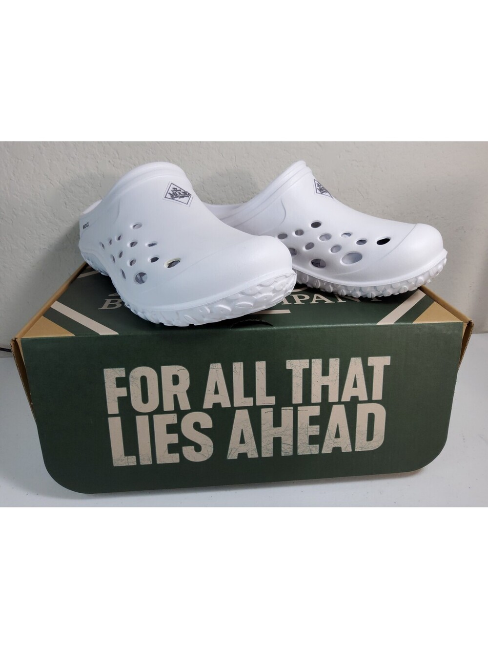 Muck Boot Company Muckster Lite Clog White Women’s Size 6 Comfort Garden Work